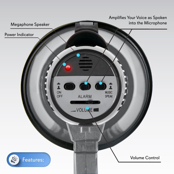 Megaphone Pa Bullhorn, PMP33SL